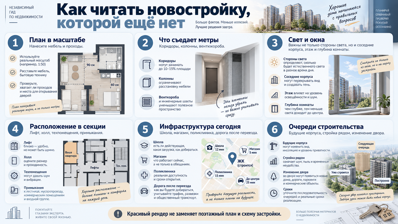 Как читать новостройку, которой ещё нет